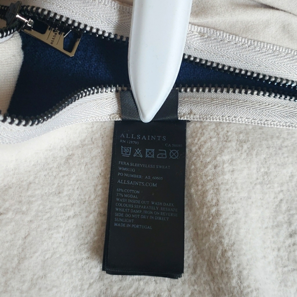 💥Rare💥 ALL SAINTS Fera Sweater Vest - Picture 9 of 10